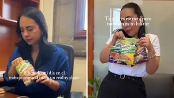 SCJN investiga a colaboradoras por grabar comerciales de botanas en oficinas oficiales; videos causaron polémica en redes.