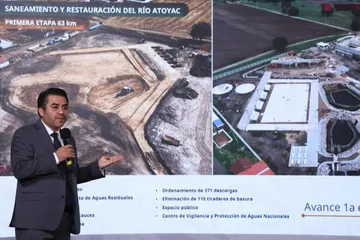 Sheinbaum va por el rescate de los ríos Atoyac, Lerma-Santiago y Tula