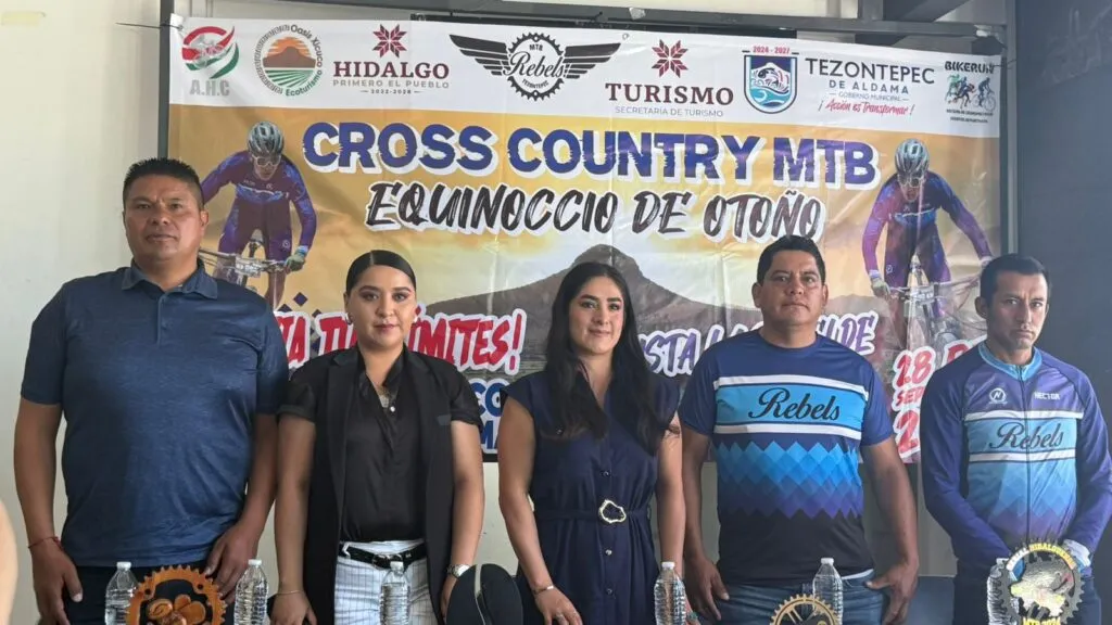 ¡Ciclismo y adrenalina en Tezontepec de Aldama este 28 de septiembre!
