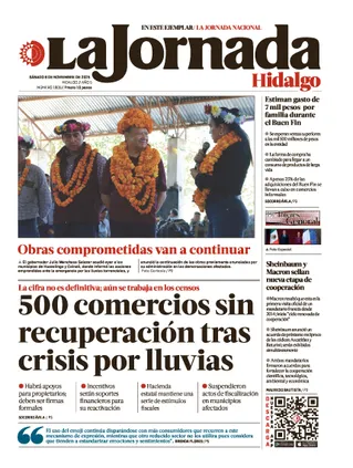 La Jornada Hidalgo | 08 de noviembre de 2025