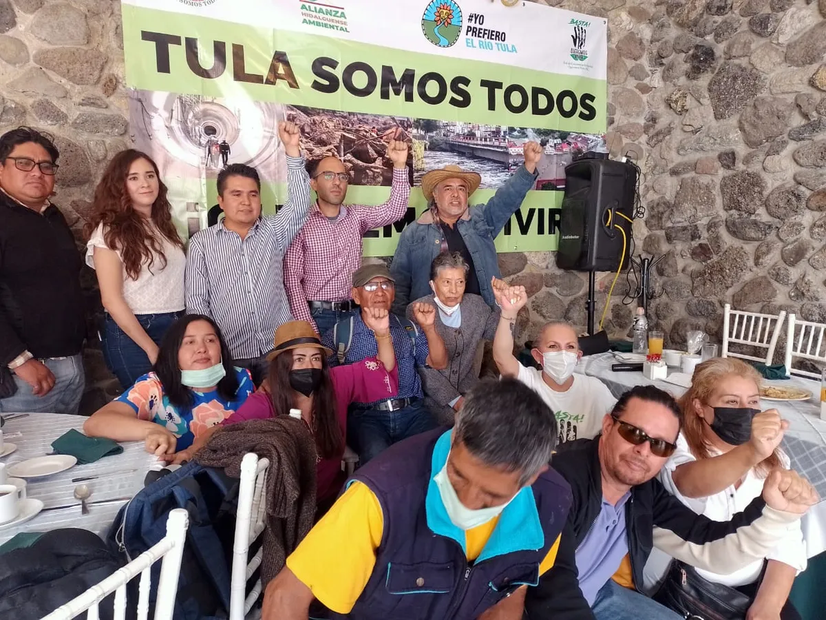 Río Tula: Activistas piden a Conagua atender problemáticas de manera conjunta