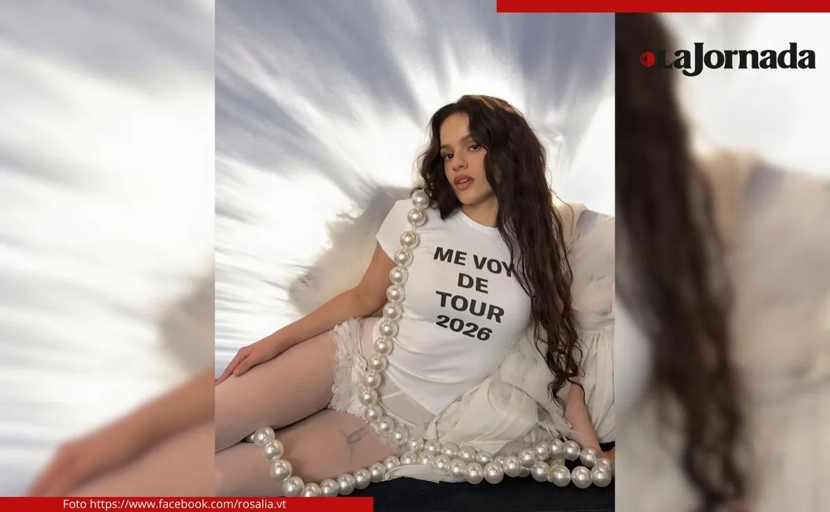 Tour Lux 2026: Rosalía anuncia conciertos en México