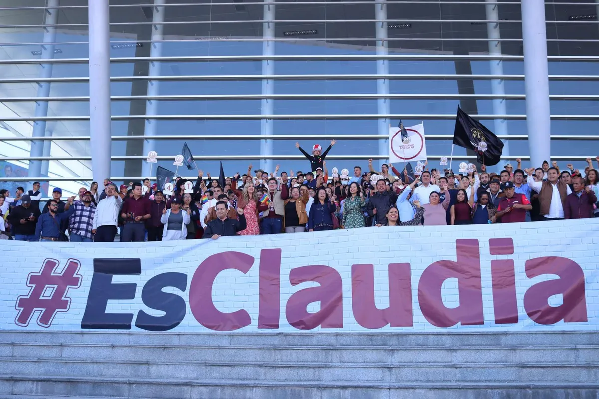 Realizan asambleas informativas de Morena en apoyo a Claudia Sheinbaum