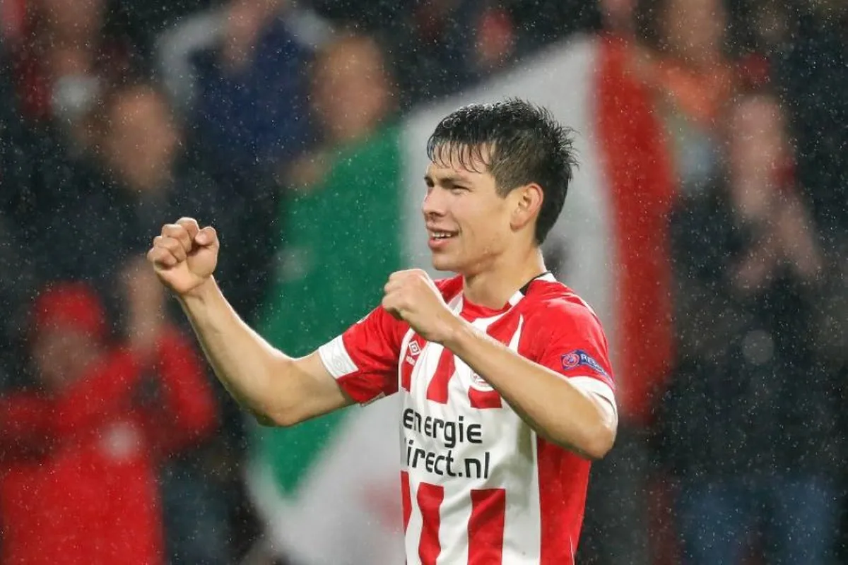 Foto de Hirving 'Chucky' Lozano, quien será nuevamente jugador del PSV Eindhoven.