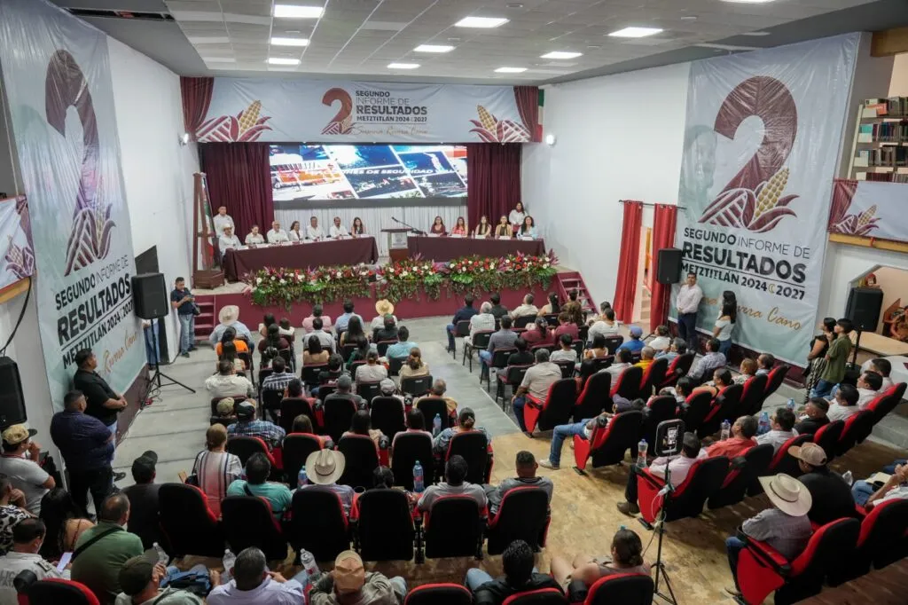 Metztitlán presume 500 mdp y 73 obras en segundo informe