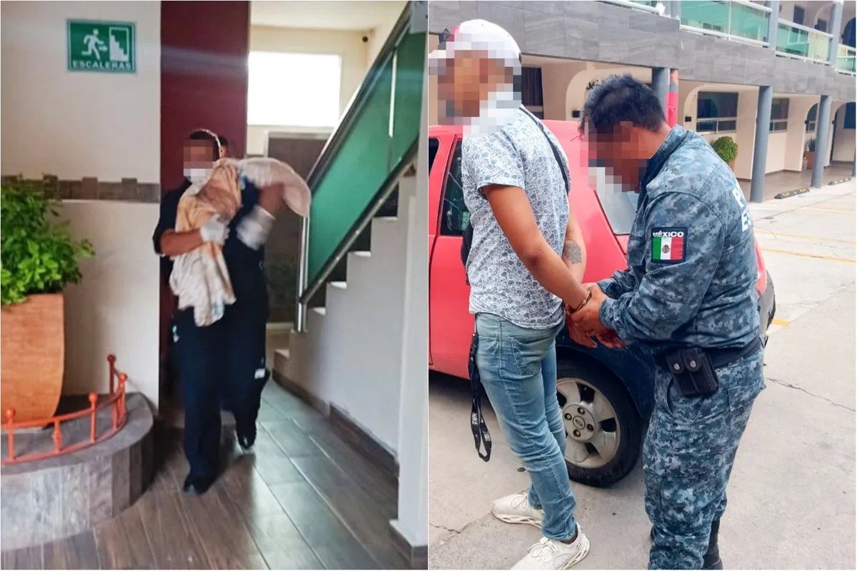 Rescatan a bebé en Hidalgo; estaba reportado como desaparecido en Edomex
