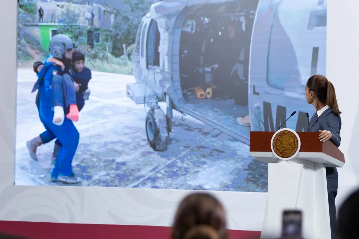 El Gobierno Federal refuerza la atención en zonas afectadas de Hidalgo, Veracruz, Puebla, Querétaro y San Luis Potosí tras las lluvias.