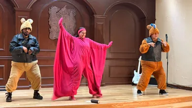 Escena de la obra infantil Manti en La Garza