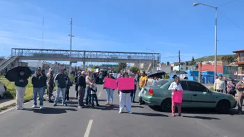 Bloqueo en la Pachuca-Tulancingo