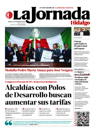 La Jornada Hidalgo | 13 de diciembre de 2025