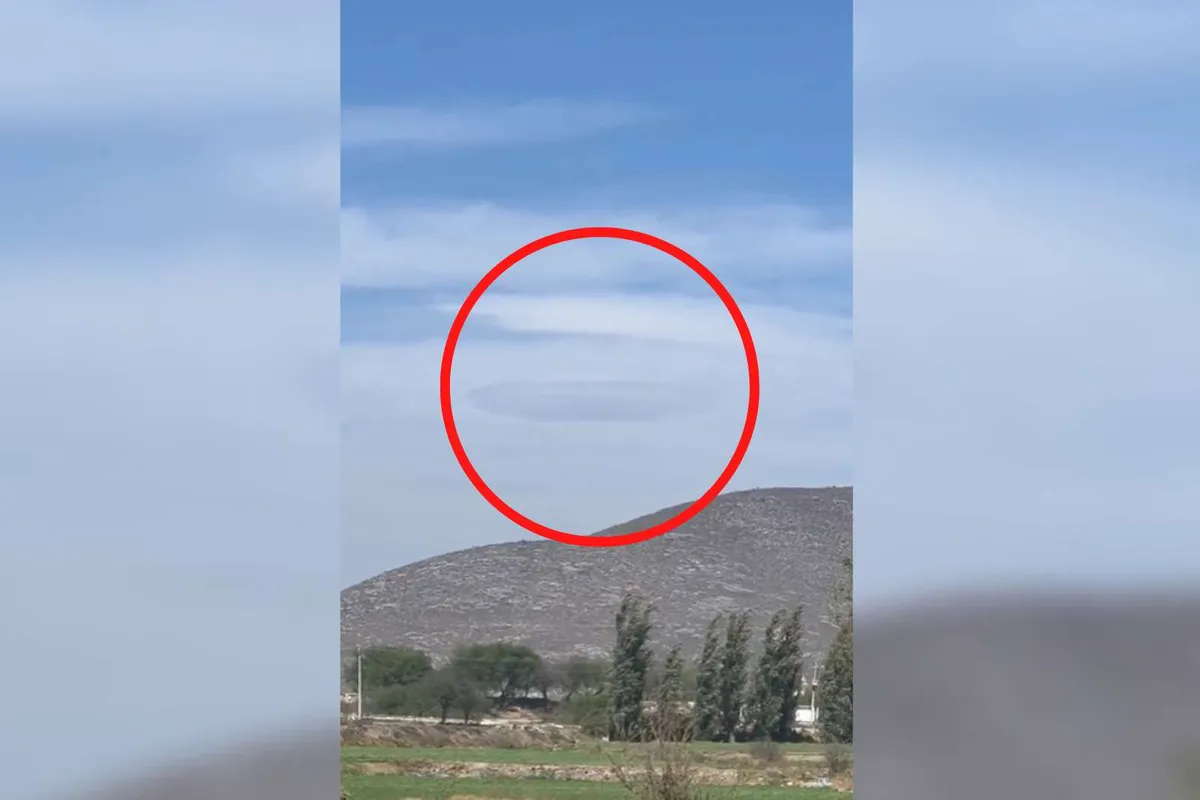 ¿Ovnis en Ixmiquilpan? Comparten video de una “extraña” nube