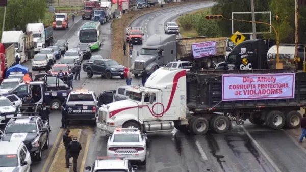 Reunión de Segob para evitar bloqueos del 24 de noviembre.