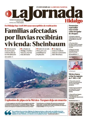 La Jornada Hidalgo | 23 de enero de 2026