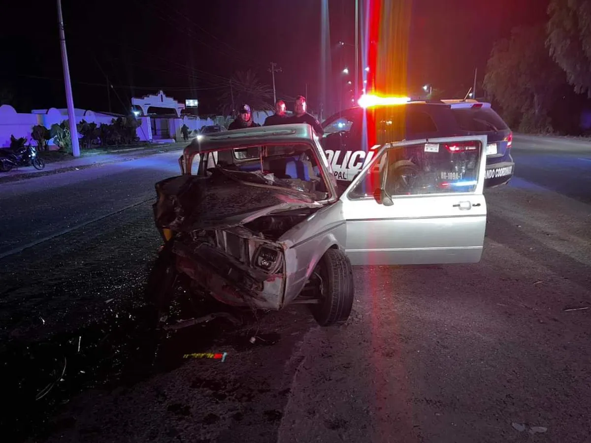 Alcohol y velocidad, factor común en accidentes automovilísticos: PC Actopan