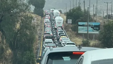 Filas y avance a baja velocidad en la Pachuca-Actopan; esto dicen las autoridades sobre lo ocurrido.