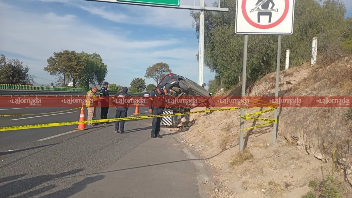 Accidente en la México-Pachuca