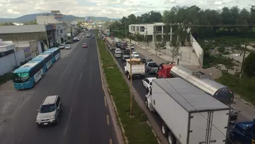 Integrantes de Amotac retiraron los bloqueos en la carretera Jorobas-Tula