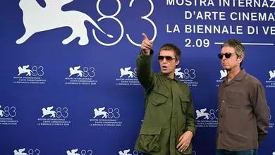 Liam y Noel Gallagher asisten a la 83.ª edición del Festival Internacional de Cine de Venecia