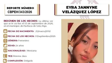 Ficha de Búsqueda Eyra Jannyne