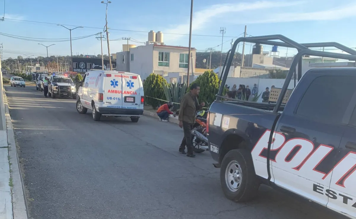 Muere mototaxista tras derrapar en Tizayuca