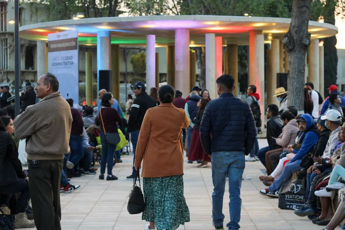 Tizayuca: inauguran kiosco de nueva Ciudad Administrativa