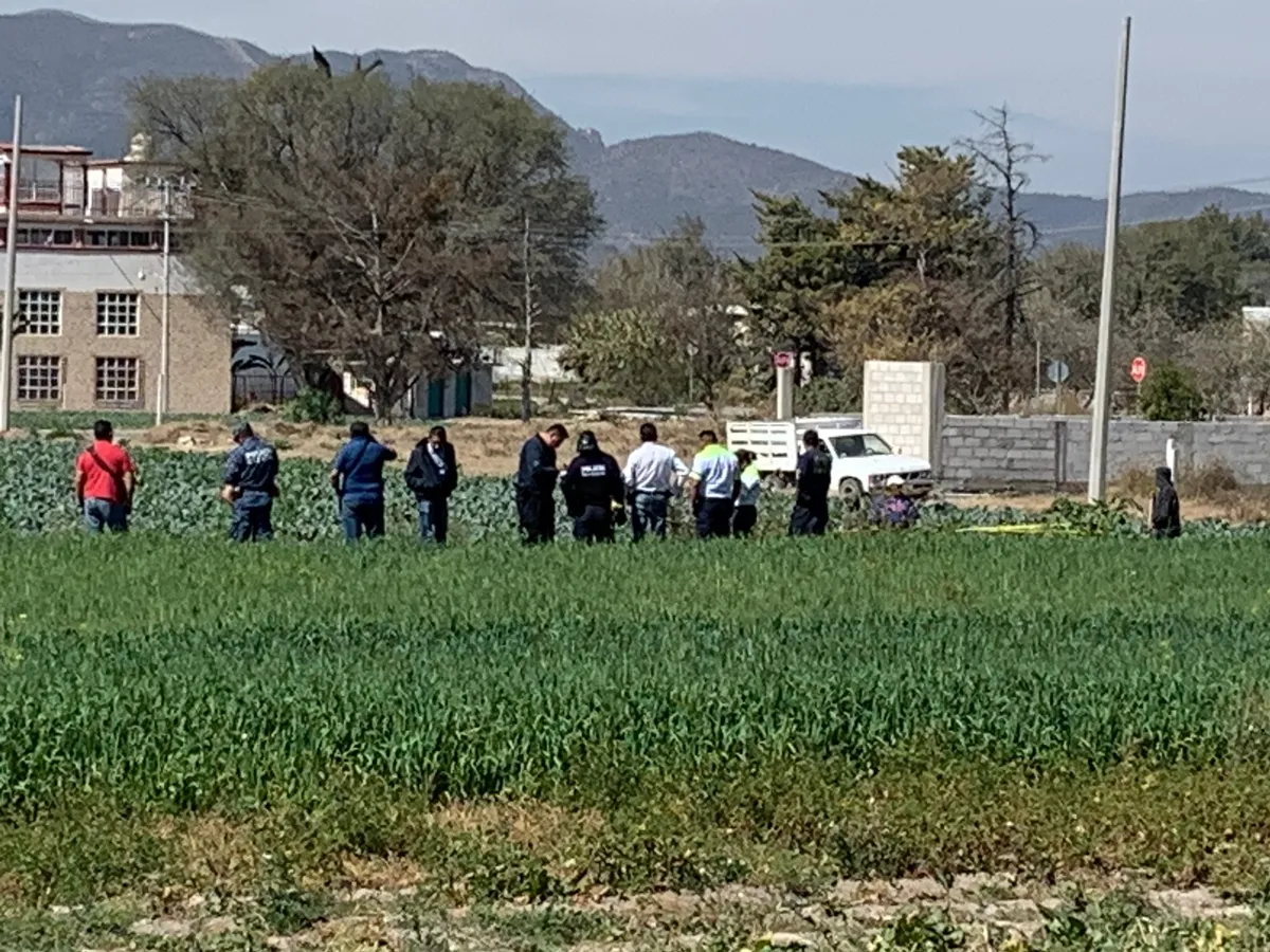 Localizan cuerpo sin vida en canal de riego en Ixmiquilpan