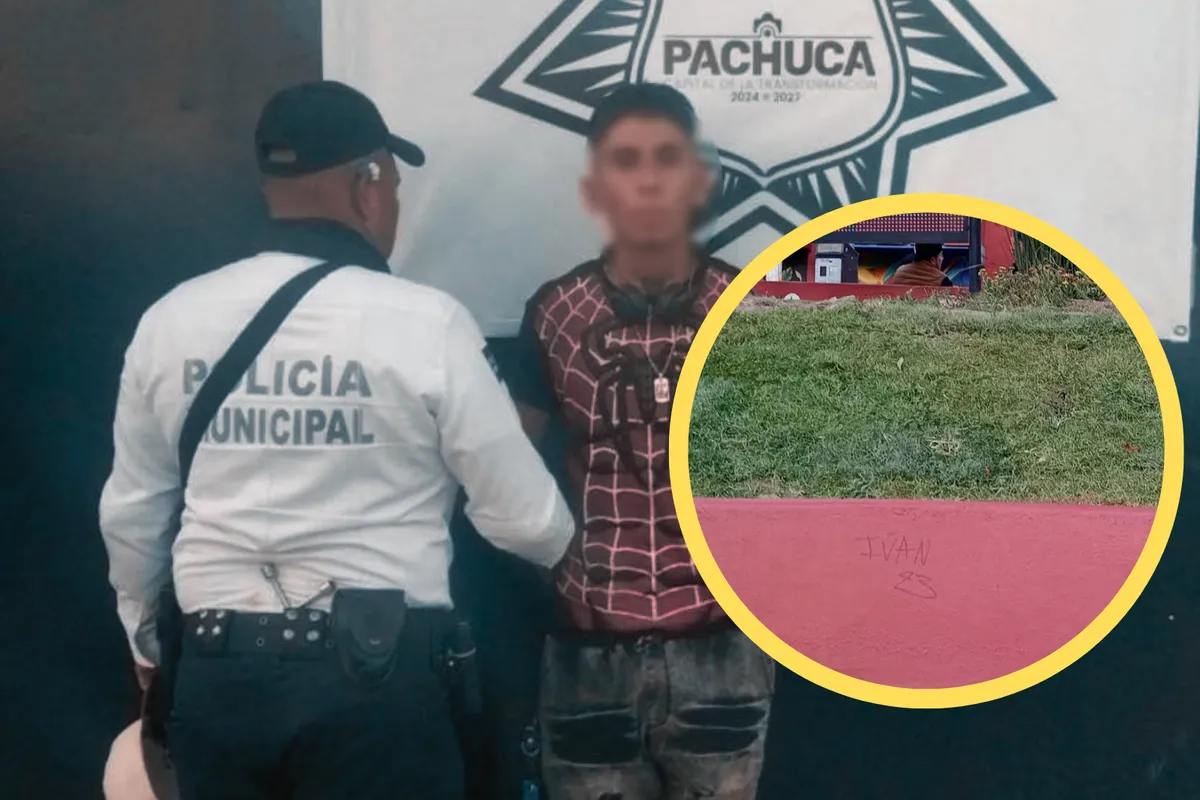 Policías detectaron al responsable en flagrancia