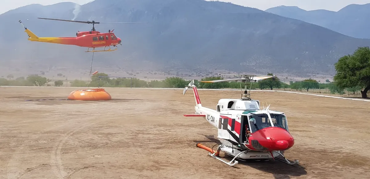 Conagua concluye actividad en incendio intermunicipal en Hidalgo