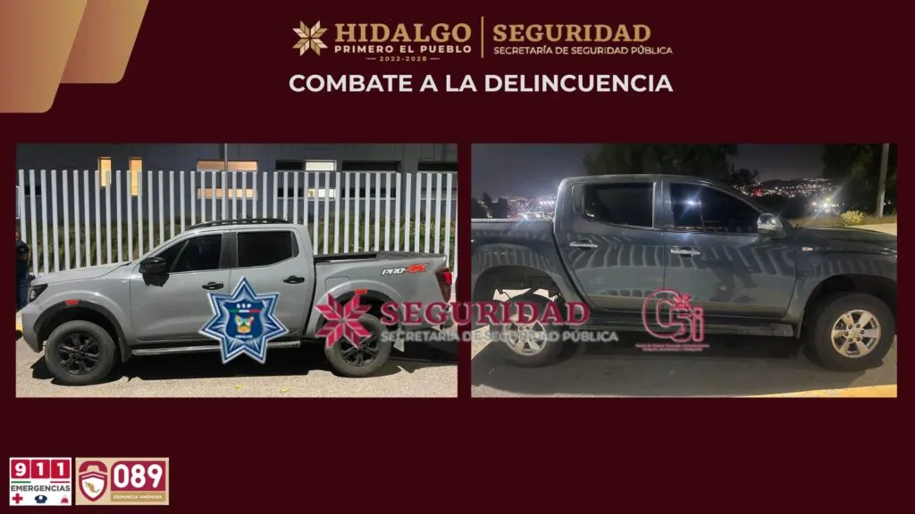 Huichapan: detienen a cinco, incluido un menor, con armas y presunta droga