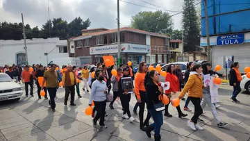Tula: recriminan falta de participación en marcha del #25N