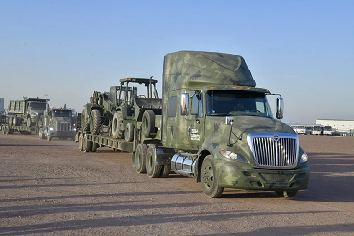 Destaca AMLO “contribución” del Ejército en obras y proyectos