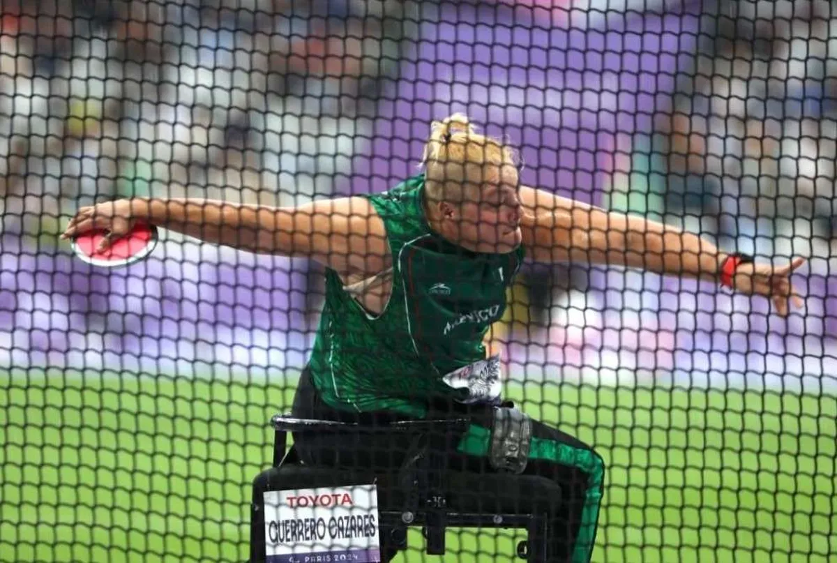 Rosa Guerrero consigue segunda medalla para México en Paralímpicos