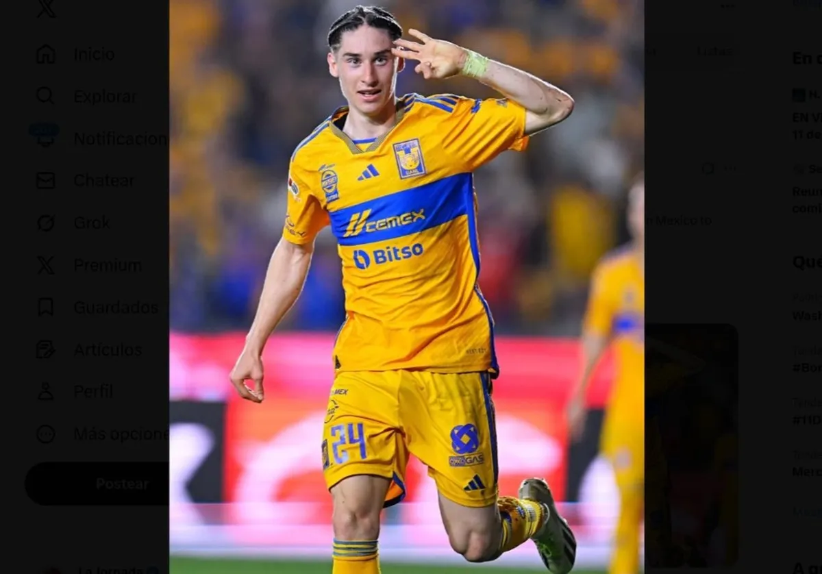 Marcelo Flores, futbolista de Tigres de la UANL