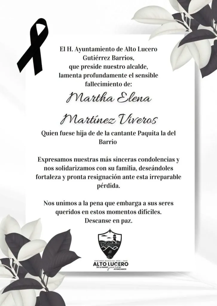 [FOTO] Muere hija de Paquita la del Barrio a poco más de un año de la muerte de la cantante
