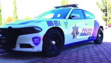 Patrulla de la policía estatal choca en Pachuca