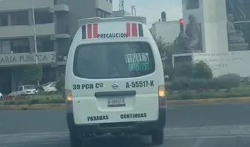 Transporte público Pachuca: sancionan a conductor por pasarse el alto