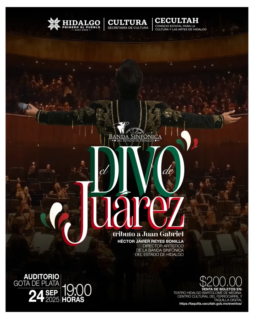 Concierto homenaje al “Divo de Juárez” en Pachuca: fecha, hora y boletos