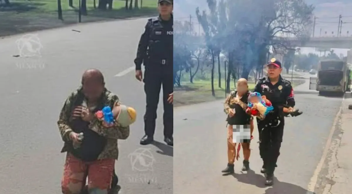 Entre dolor y esperanza, la historia de Alicia y su nieta conmovió a todo Iztapalapa.