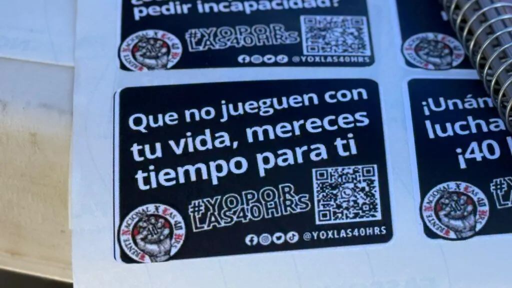 “No queremos gradualidad”: Frente por las 40 Horas protesta en Pachuca