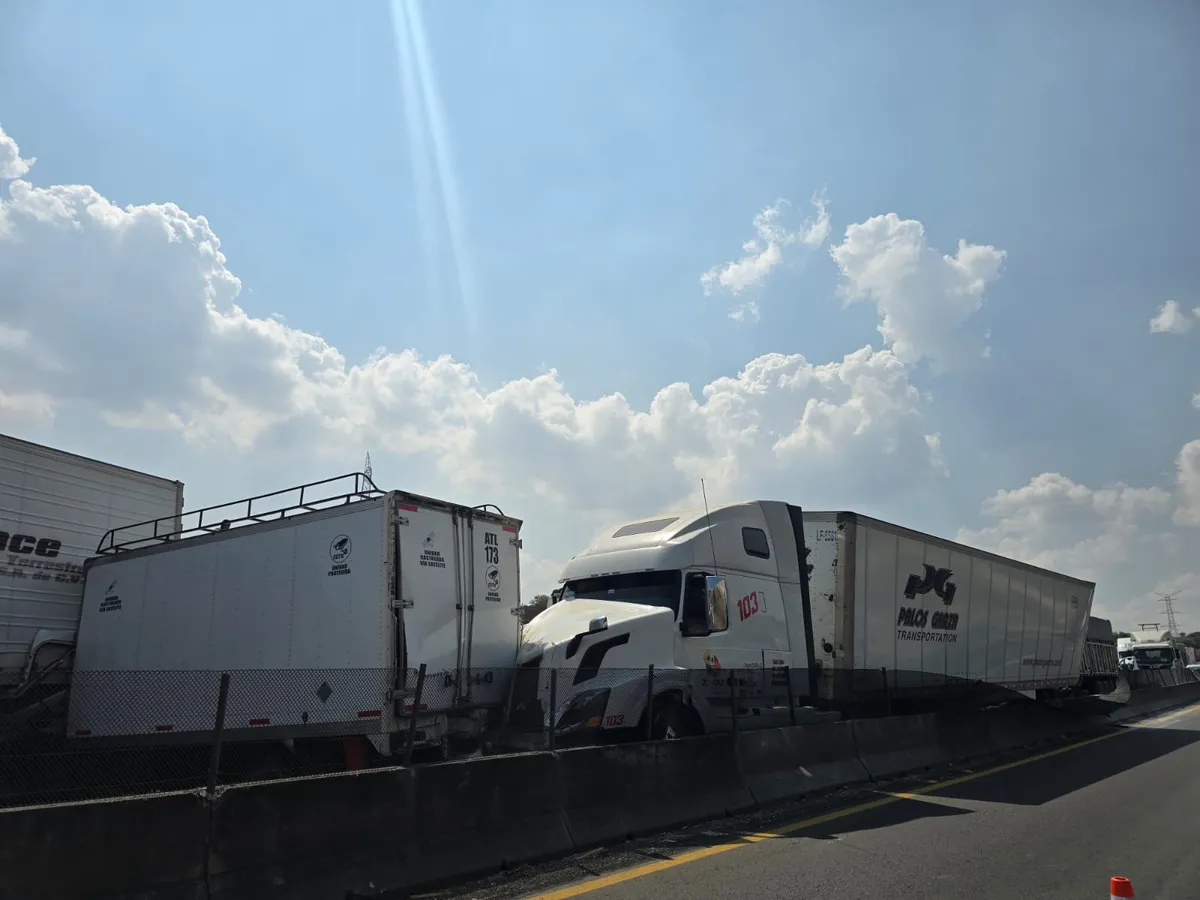 Carambola en el Arco Norte colapsa el tránsito: anuncian cierre de circulación