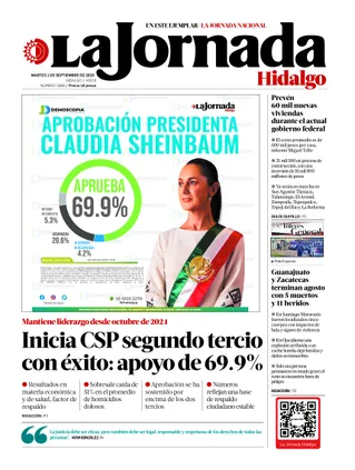 La Jornada Hidalgo | 01 de septiembre de 2026