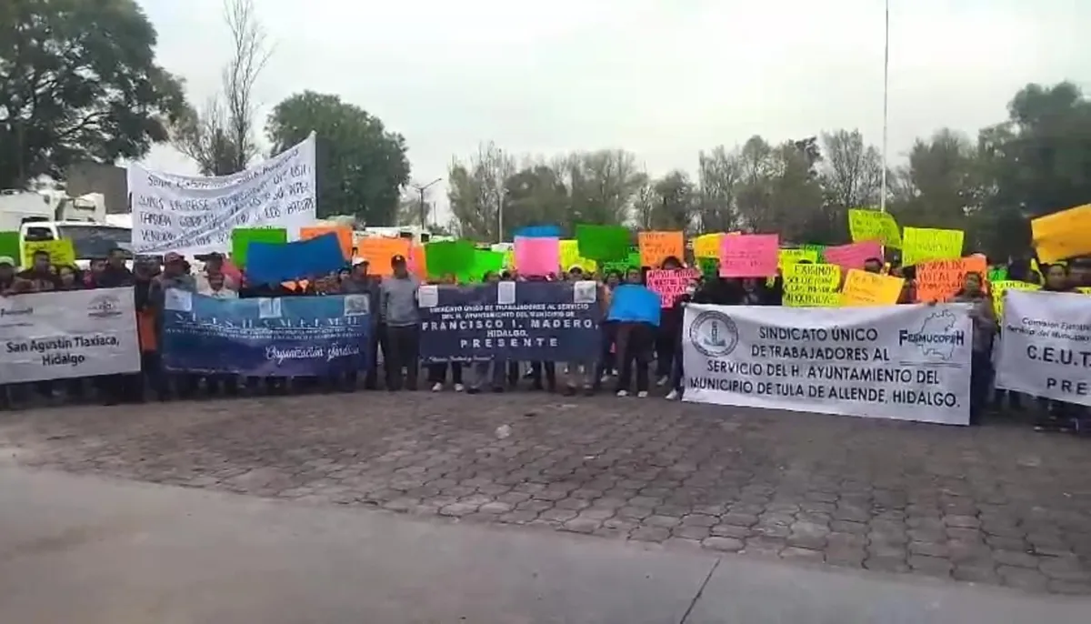 Protesta de trabajadores