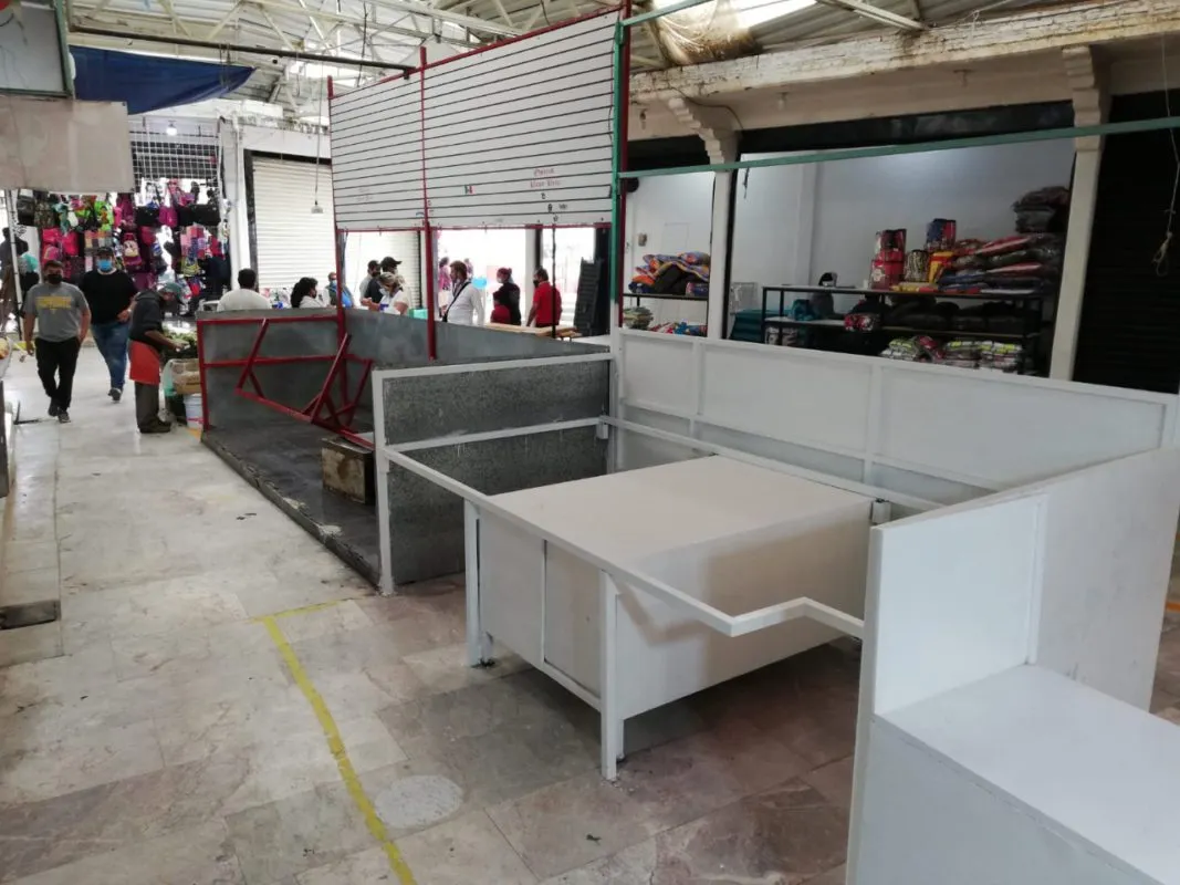 El Tianguis de Tula reabre casi sin comerciantes