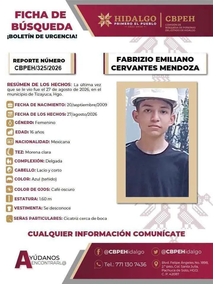 Intensifican búsqueda de familia desaparecida en Tizayuca; llevan 10 días sin ser localizados