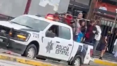 Patrullas brindaron apoyo de transporte tras lluvias en Tizayuca