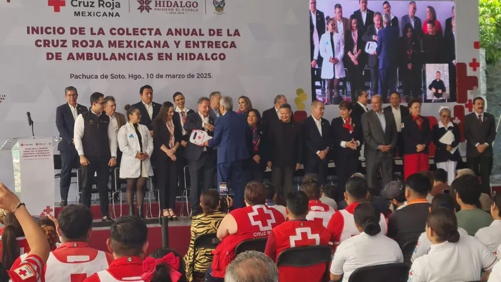 Cruz Roja Hidalgo busca recaudar 9 mdp en colecta