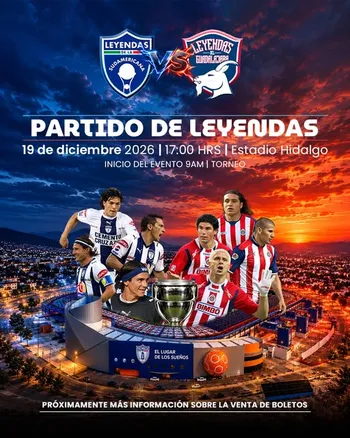 Partido de leyendas Pachuca vs Chivas