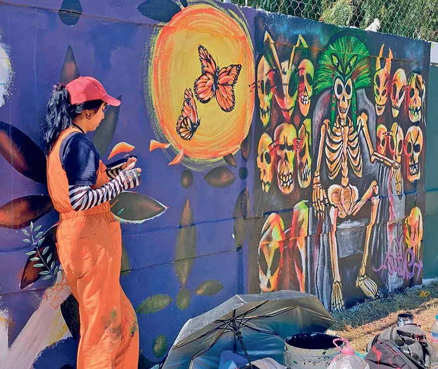 Rinden homenaje al Día de Muertos