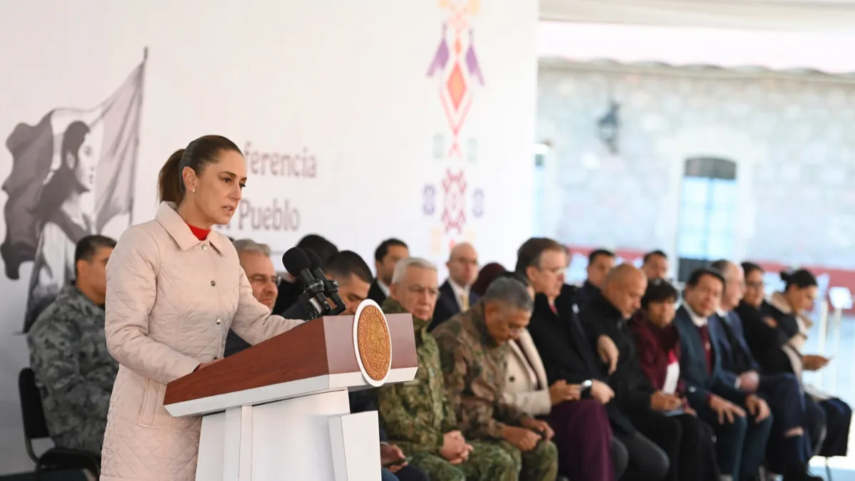 Sheinbaum afirma que Morena no es paraguas para delinquir y reitera cero impunidad tras detención de alcalde y avance del operativo Enjambre.