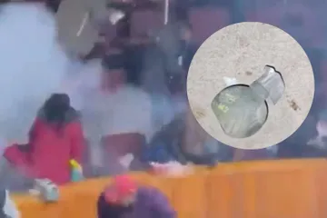 Granada en Palenque: criminales huyeron en camioneta de lujo